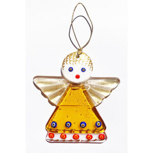 Angel – hanging ornament – topaz