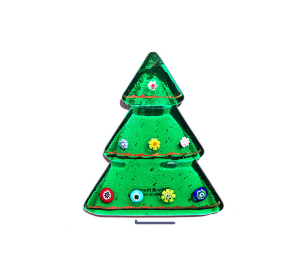 Christmas tree table ornament - green
